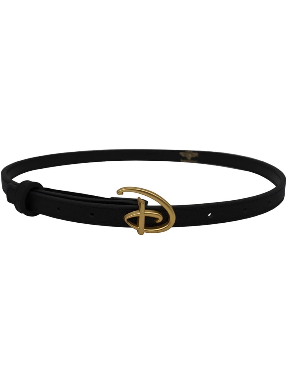 Kids Disney Belt with Gold Logo Buckle